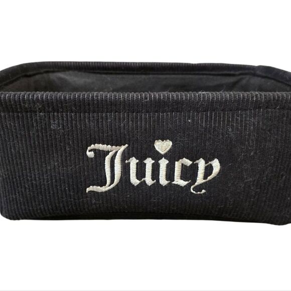 Juicy Couture Home Logo Corduroy Decorative Storage Basket - Picture 2 of 9